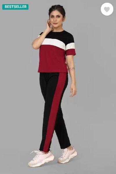 Stylish Yellow Printed Tracksuit