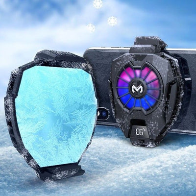 Phone Cooler Radiator Dual Fans