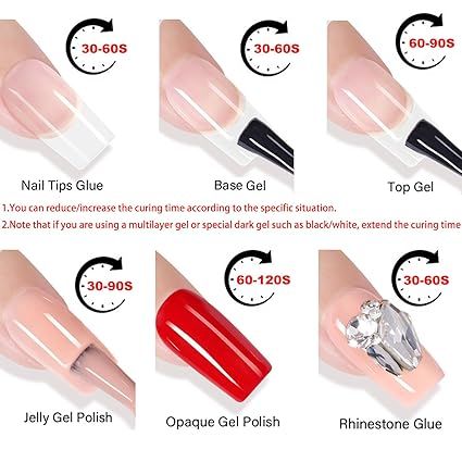 Mini UV LED Nail Lamp Portable Gel Curing