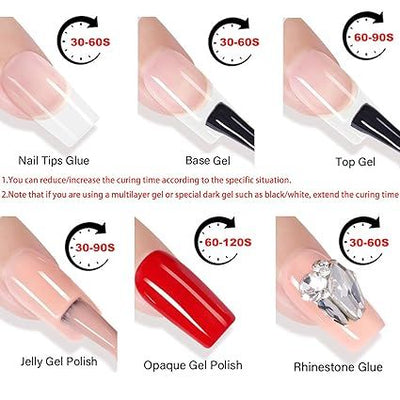 Mini UV LED Nail Lamp Portable Gel Curing