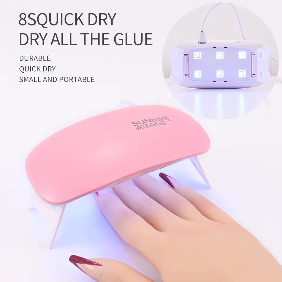 Mini UV LED Nail Lamp Portable Gel Curing