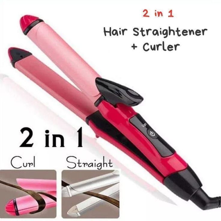 Nova 2-in-1 Hair Straightener & Curler