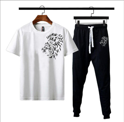Mens Printed Tracksuit(Lion)